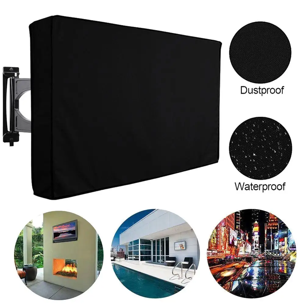 

Outdoor Oxford Cloth Waterproof TV Cover Dust-proof Television LED LCD TV S Dust Covers Air Conditional Covers TV Covers