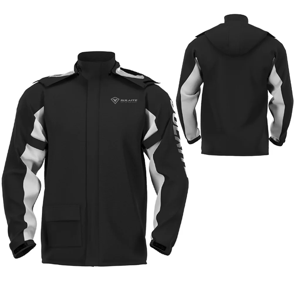 Buy SULAITE Reflective Lightweight Foldable Waterproof Rain Jacket