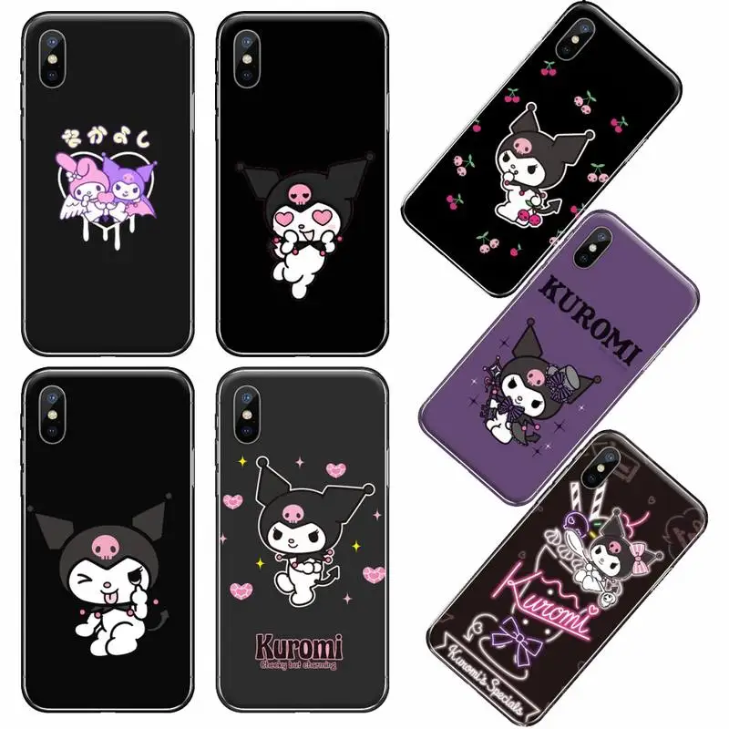 

Kuromi cute kawaii cartoon Luxury Unique Phone Cover For iphone 12 5 5s 5c se 6 6s 7 8 plus x xs xr 11 pro max