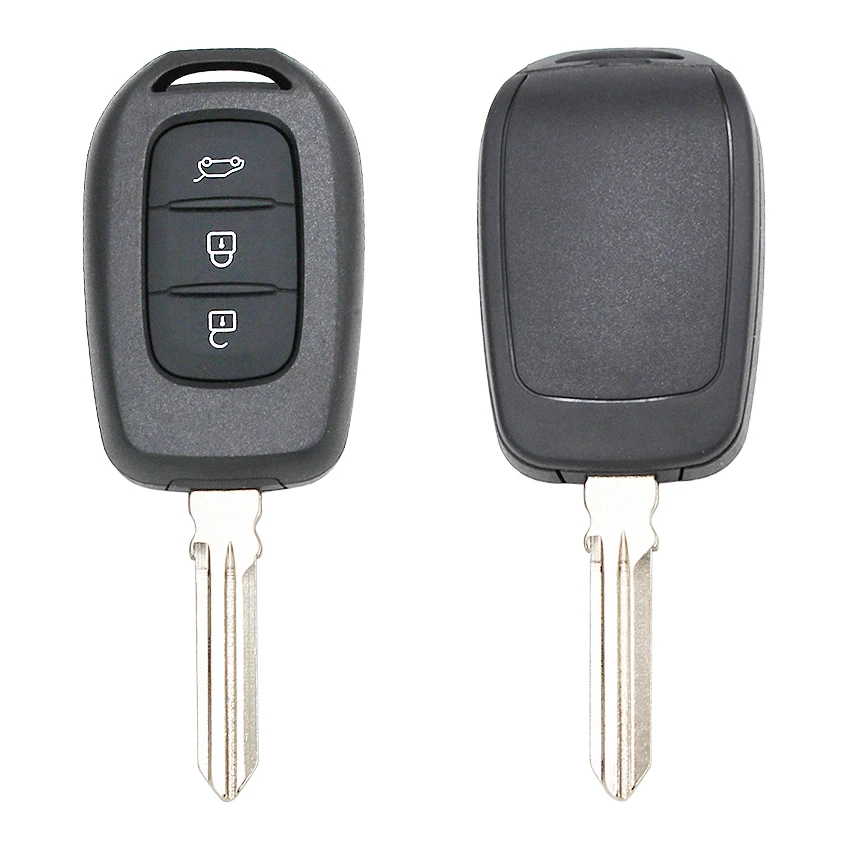 3 кнопки дистанционного ключа брелок корпус чехол для Renault Duster Dokker Trafic Clio 4 Sandereo Master 3 Logan VAC102/HU137