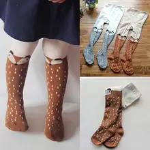 

Cute Baby Kid Girl Warm Cartoon Fox Pattern Tights Stocking Pants Pantyhose