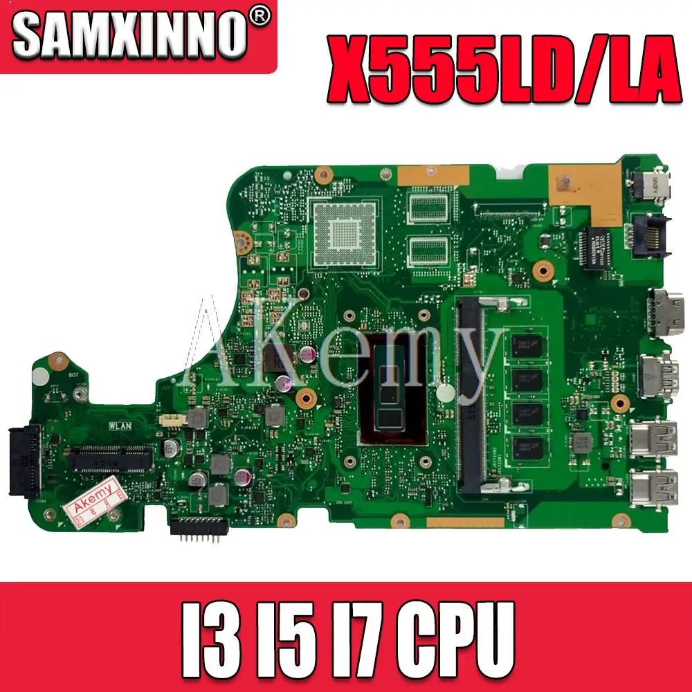 Новинка! X555LA материнская плата для ноутбука For Asus X555L X555LJ X555LD X555LP W519L K555L A555L 100%