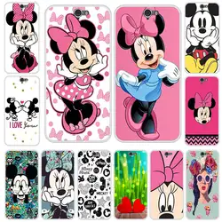 Силиконовый чехол для телефона для htc One A9 mickey minnie с рисунком задняя крышка для htc One A9 чехлы