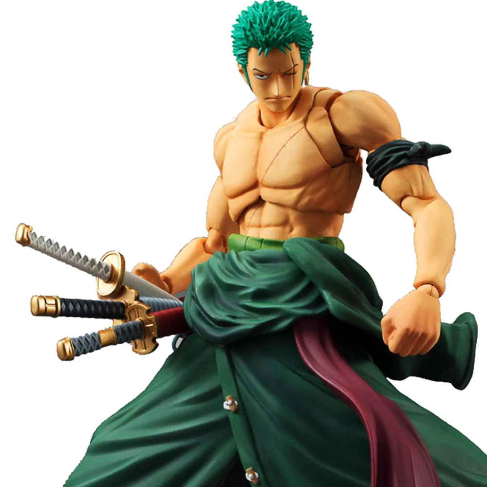 

18 CM Japan Anime Zoro Movable Figure Toys PVC Roronoa Zoro Action Figures with Box Kids Doll Collection Model Gift