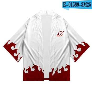 

Harajuku Men Casual Naruto Kimono Anime kimono Harajuku Style Naruto Men's Kimono Personality Japan's clothing