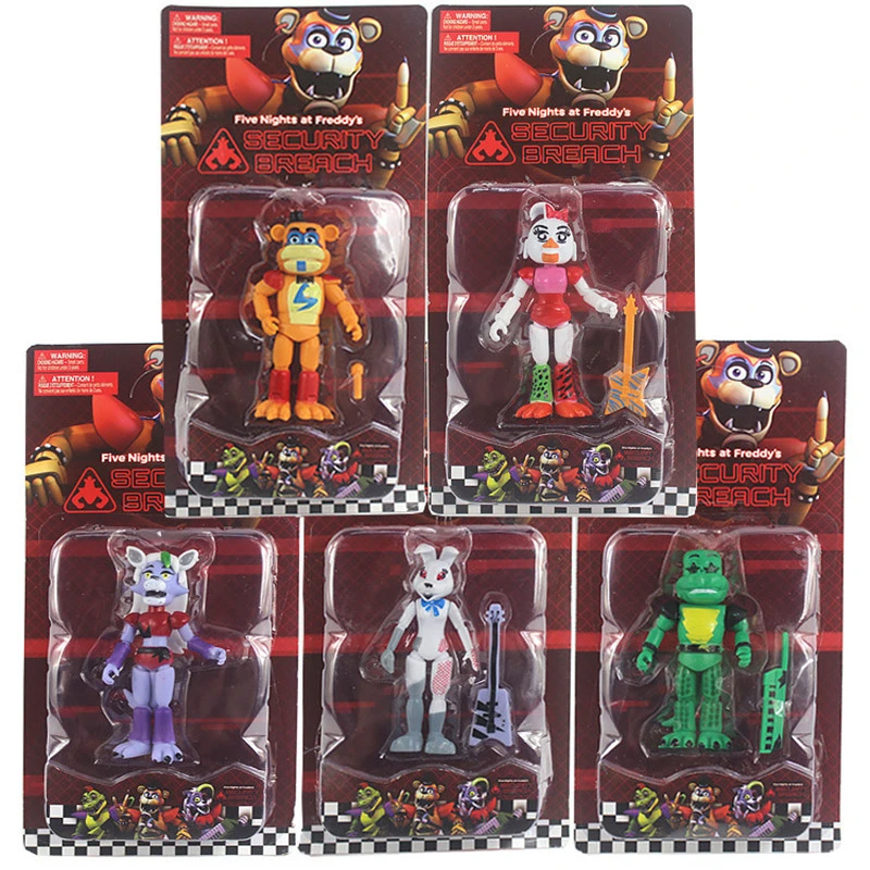 fnaf security breach action figures
