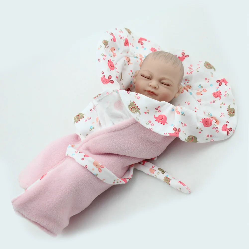 KAYDORA Reborn Baby Dolls 10 дюймов 25 см Мягкий силикон Bebe развивающие игрушки для девочек