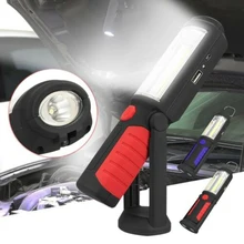 Портативный Точечный светильник s рабочий светильник вспышка светильник COB светодиодный рабочий светильник перезаряжаемый Магнитный Фонарь Лампа для осмотра автомобиля портативный светильник ing