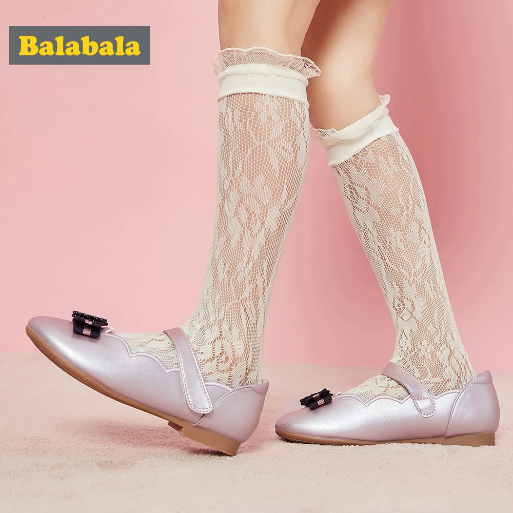 Balabala/детская обувь; обувь принцессы для девочек; детская обувь на мягкой подошве для девочек; Новинка года; сезон весна-осень; модная Милая обувь
