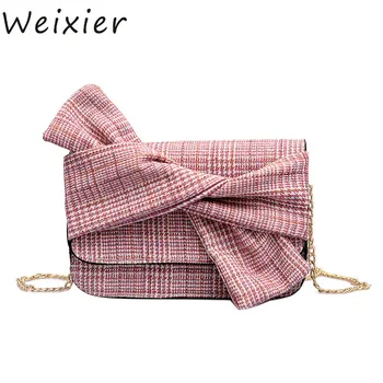 

WEIXIER New arrive Fashion luxury women bag designer messenger bag pink quilted bag dream bags women shoulder bags LY-33