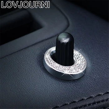 

Car Control System Cup Interior Modified Auto Automovil Bright Sequins Modification Accessories 18 19 FOR Mercedes Benz B Class
