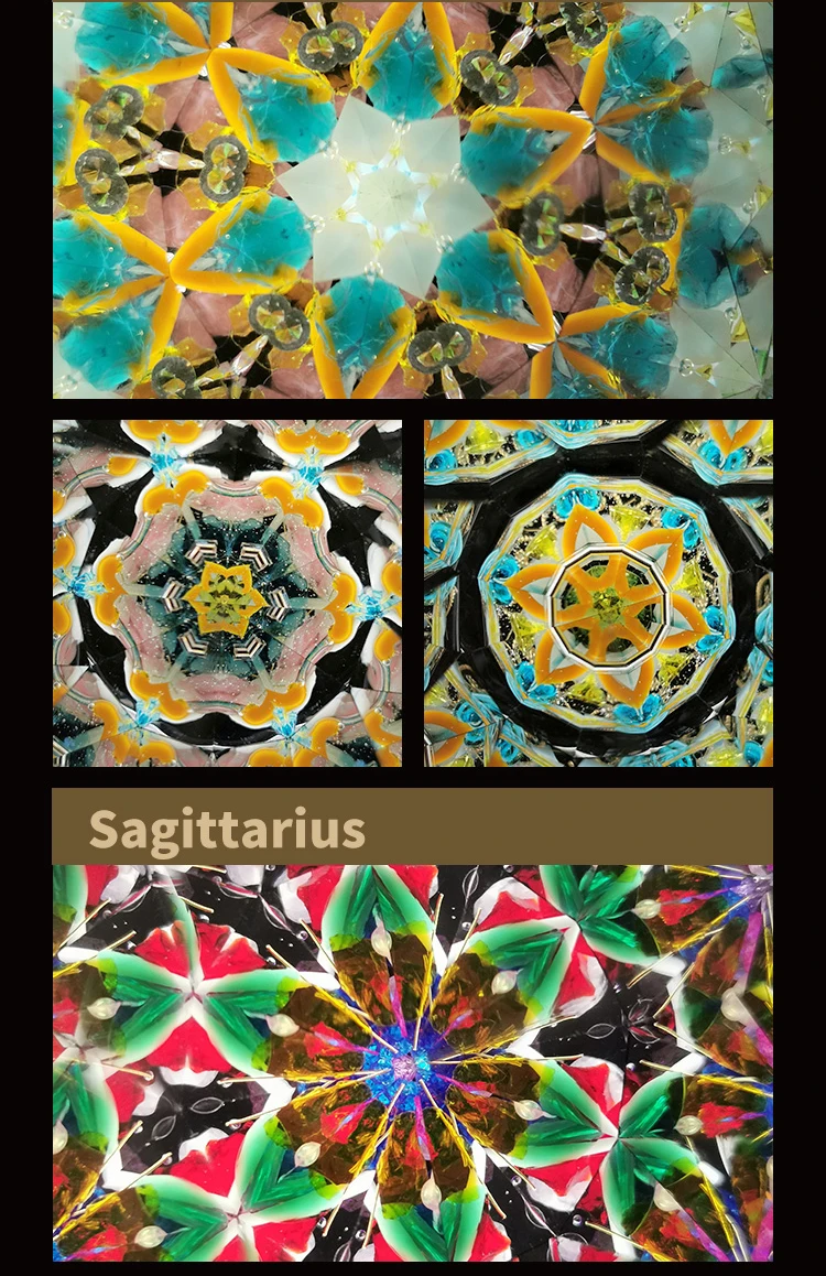 MORLENS Kaleidoscope men and women Christmas girlfriends birthday gifts high grade creative 12 constellations decompression MORLENS Kaleidoscope men and women Christmas girlfriends birthday gifts high grade creative 12 constellations decompression