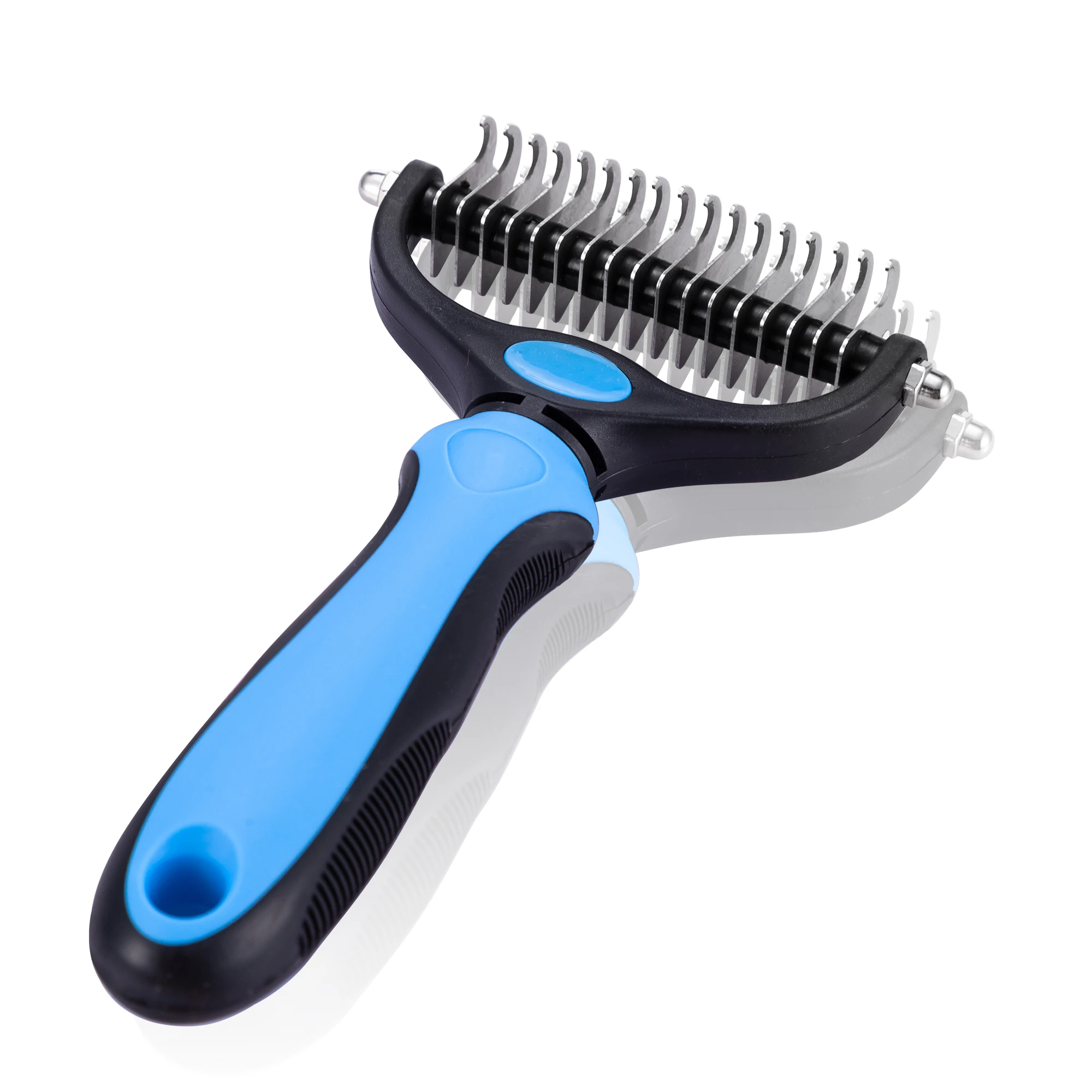 Pet Hair Knot Stainless Double sided Brush Hair Comb for Dogs Cat