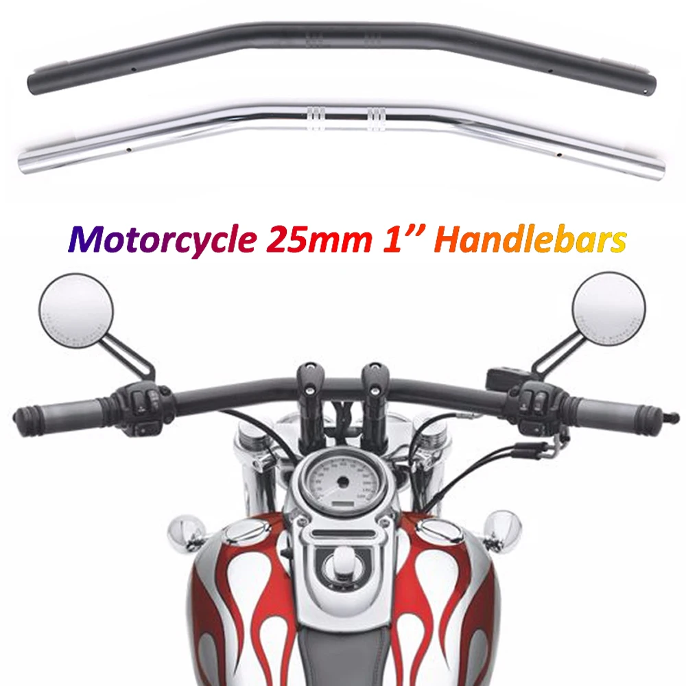 Bobber Handlebars 1 Inch Motorcycle Drag Z Bars 1