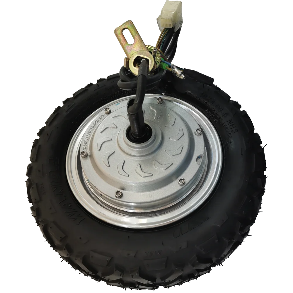 10 Inch Electric Scooter Motor Brushless 36V 48V 500W ebike e Scooter Wheel Hub Motor 36 48 Volt