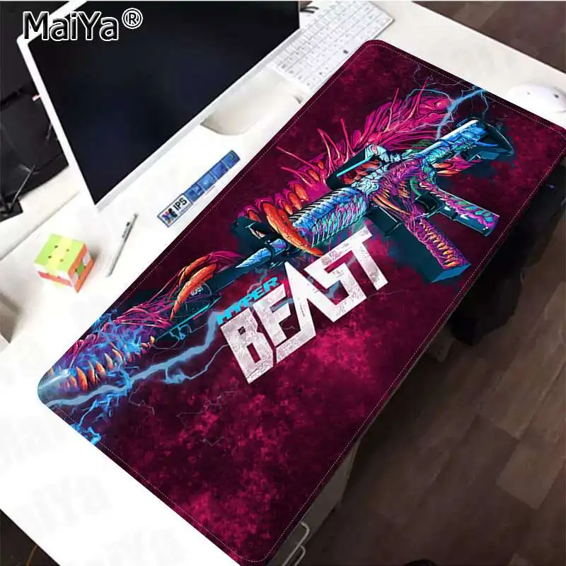 Maiya Boy Подарочный коврик CS GO резиновый ПК компьютерный игровой коврик для мыши большой коврик для мыши клавиатуры коврик