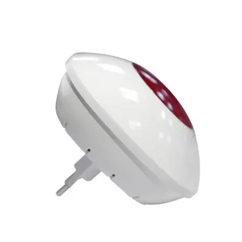 

433MHz Wireless Strobe Siren Sound and Light Siren Alarm 80db Sound Light With LED Strobe