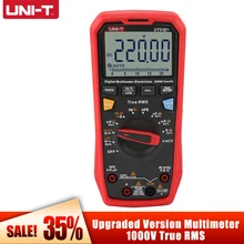 Versão atualizada de UNI-T ut61e + multímetro digital rms verdadeiro ac/dc tensão atual resistência capacitância tester