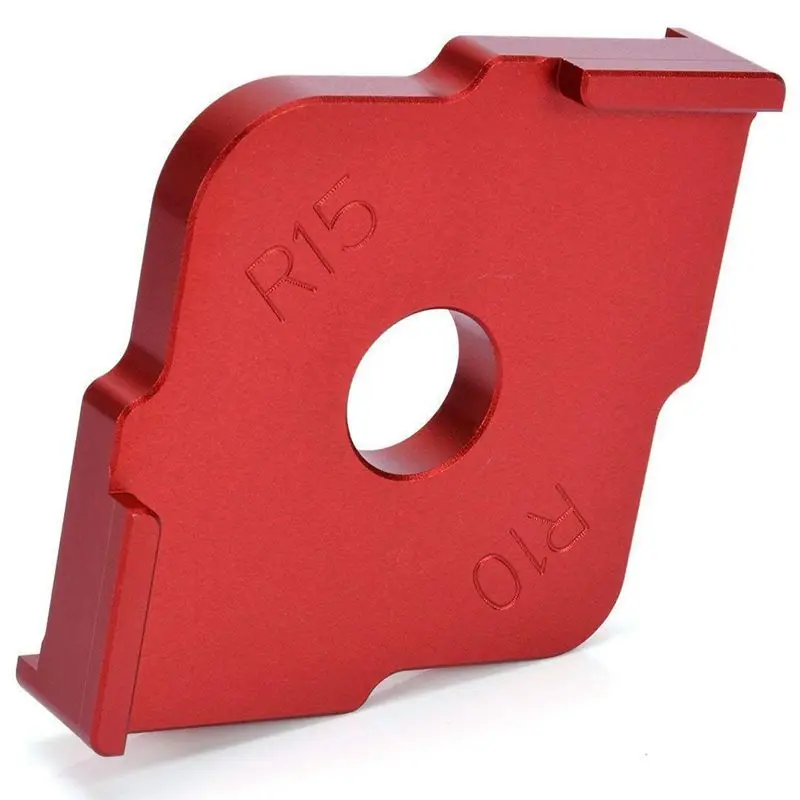 

Wood Panel Radius Quick Jig Router Table Bit Corner Template Woodworking Tool