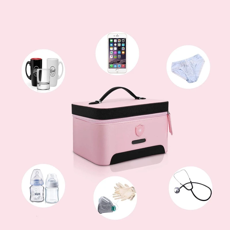 

UV Cleaner Light UV Phone Cleaner Portable Disinfection Bag for Masks/Baby Bottle/Underwear/Toothbrush/Jewelry