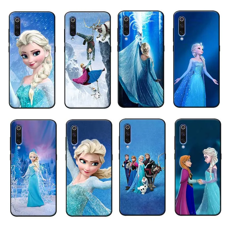 Для xiaomi redmi k30 8 8a note pro Прозрачный мягкий силиконовый чехол для телефона Frozen Princess| |