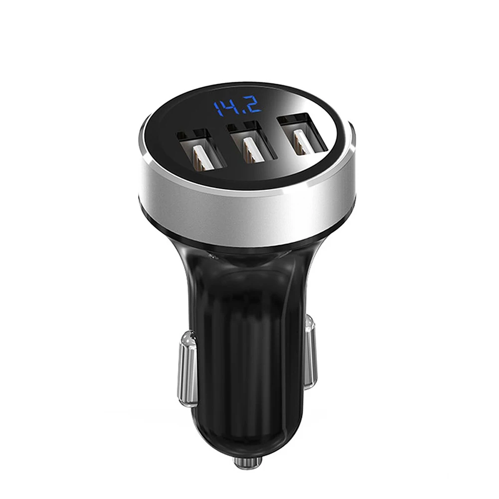 AP03 Универсальный 3 usb порта Быстрая зарядка авто телефон зарядное устройство адаптер Socketss