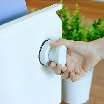 

Strong Suction Cup Drawer glass mirror wall tile Handles Toilet Bathroom Door Pulls Glass Door Pull Adsorbent Handle and Knobs