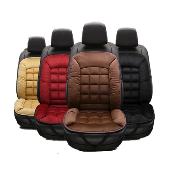 

Universal Car Seat Covers Set Plush Car Front Back Backrest Seat Cushion Pad Universal Fit Most Cars Covers Car Seat Protector
