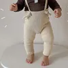 2022 nouveau infantile enfants salopette pantalon maigre nouveau-né bébé garçons filles côtelé combinaison bébé vêtements Leggings filles vêtements pantalons ► Photo 2/6