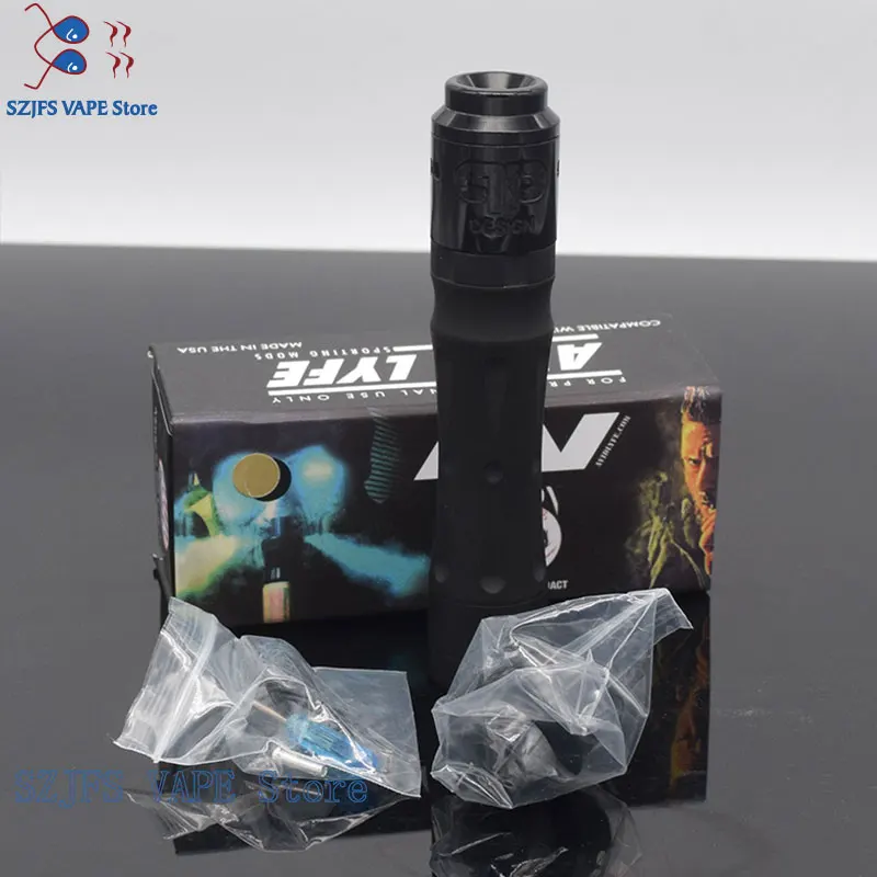 Механический мод Lyfe Timekeeper V2 Mech Mod Plus настраиваемый для электронных сигарет и AV RDA