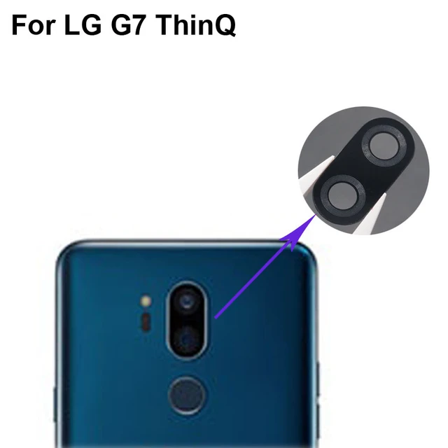 Için G7 ThinQ için yedek arka arka kamera Lens camı için G7 G 7 ThinQ Lens  telefonu parçaları LGG7 - AliExpress