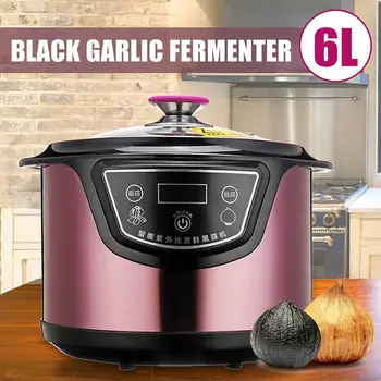 

6L 90W Automatic UV Black garlic fermenter household DIY zymolysis pot maker 220V black garlic fermenting machine Energy saving