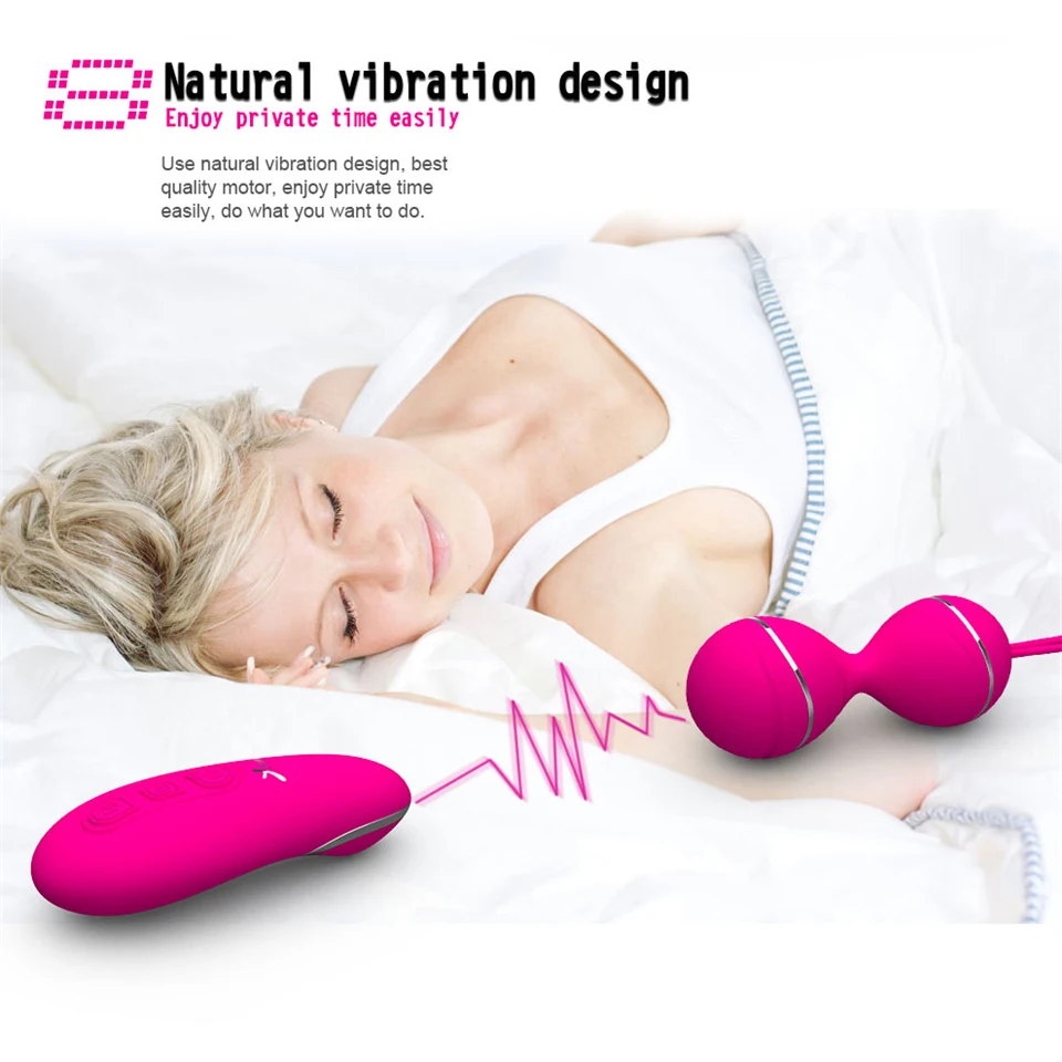7 Speed Remote Control Kegel Ball Vaginal Tight Exercise Vibrating Eggs Geisha Ball Ben Wa Balls Du
