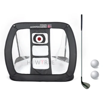 

Indoor Sports 81 * 74 * 52cm Golf Practice Net Golf Practice Easy Net Golf Training Aids Metal + Storage Bag Gift Outdoor Sports