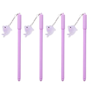 

4PCS Adorable Portable Lovely Cute Writing Pen Writing Tool for Writing Student School Office