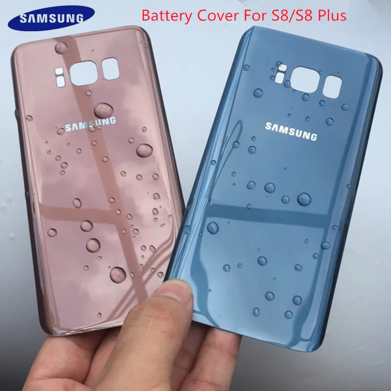 

Original SAMSUNG Galaxy S8 S8 plus G950F G955F Back Battery Cover Door Rear Glass Housing Case Replacement Shell for S8 +