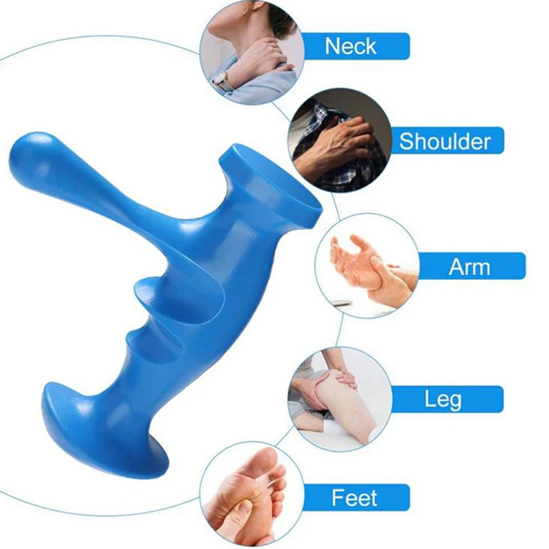 

2 Styles Handheld Deep Tissue Trigger Point Reflexology Body Home SPA Self Massager Tool For Blood Circulation