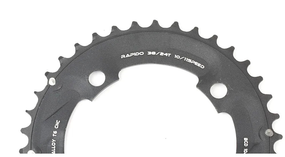AL7075 24T 64BCD цепь Звездочка 38T 104BCD коленчатая цепь для 9S 10S MTB Кривошип горного велосипеда набор