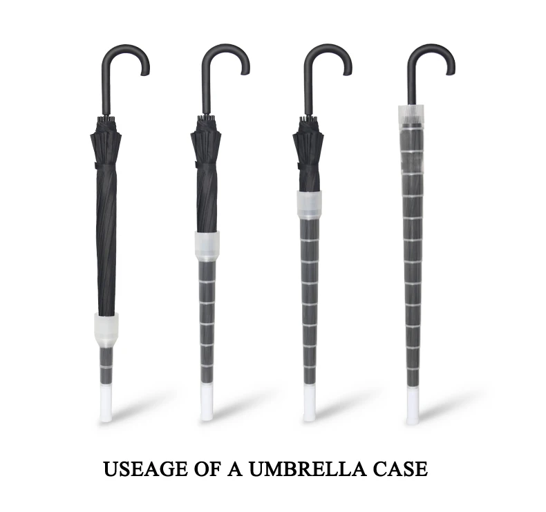E-FOUR зонтик для автомобиля-24 ребра прочный Ветрозащитный зонтик долговечность протестирован 10000 раз высокое качество и простота переноски для путешествий