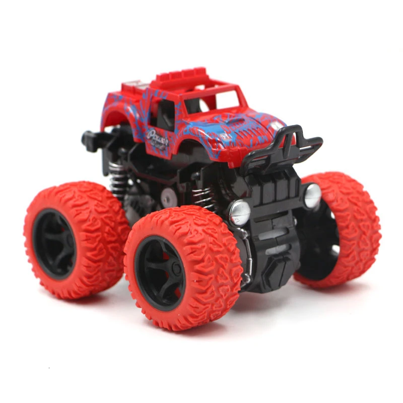 Инерционная Противоударная модель автомобиля С четырехколесным приводом для