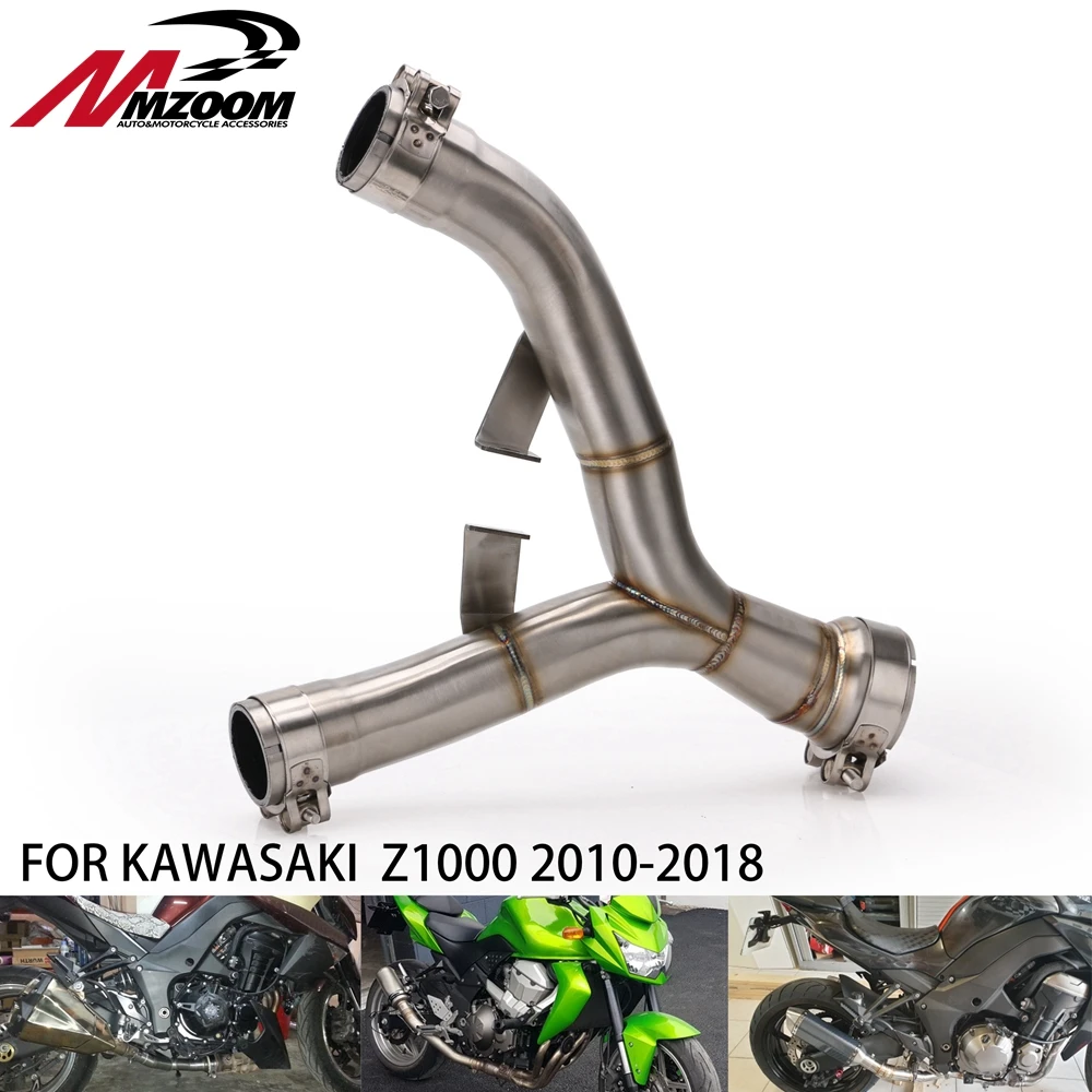 Для Kawasaki Z1000 2010 11 12 13 14 2015 2016 2017 2018 ниндзя 1000 выхлопная труба для мотоцикла со