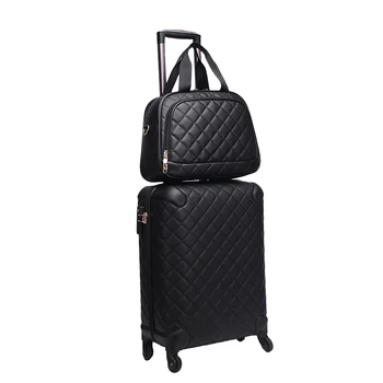 

luxury perfect trip travel 16/20/24/28 inch high quality Handbag and Rolling Luggage Fashion Travel Suitcase