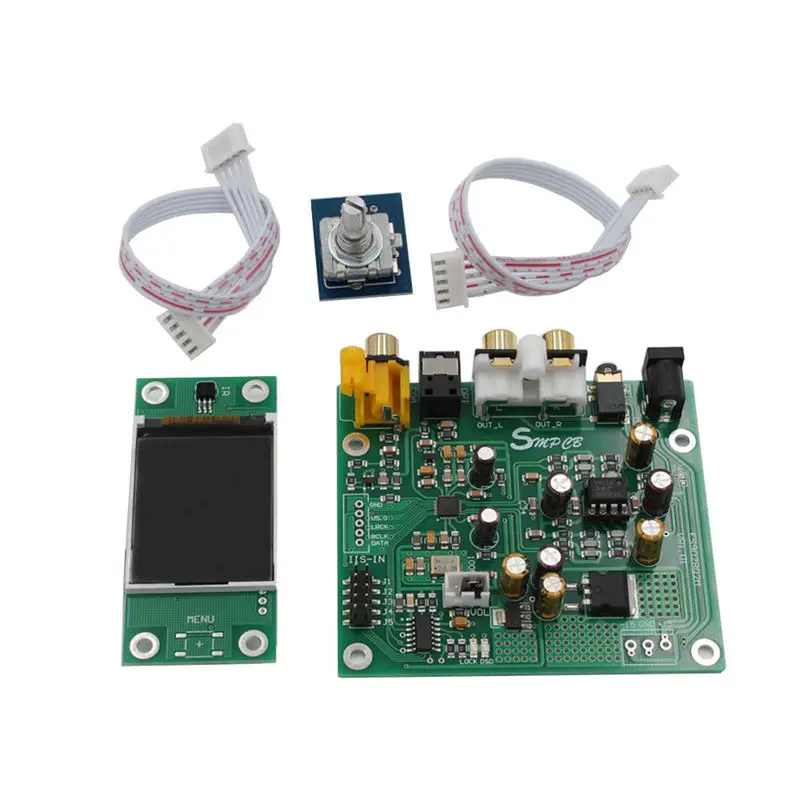 

FULL-Es9038 Q2M Dac Dsd Decoder Support Iis Dsd 384Khz Coaxial Fiber Dop For Hifi Amplifier Audio With Oled