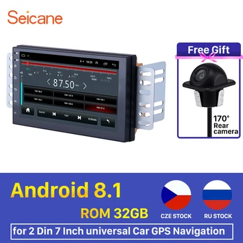 

Seicane RAM 1GB+ ROM 32GB Android 8.1 7 inch Universal Car Radio GPS Stereo Unit Player For Toyota Honda VW Nissan Kia Hyundai