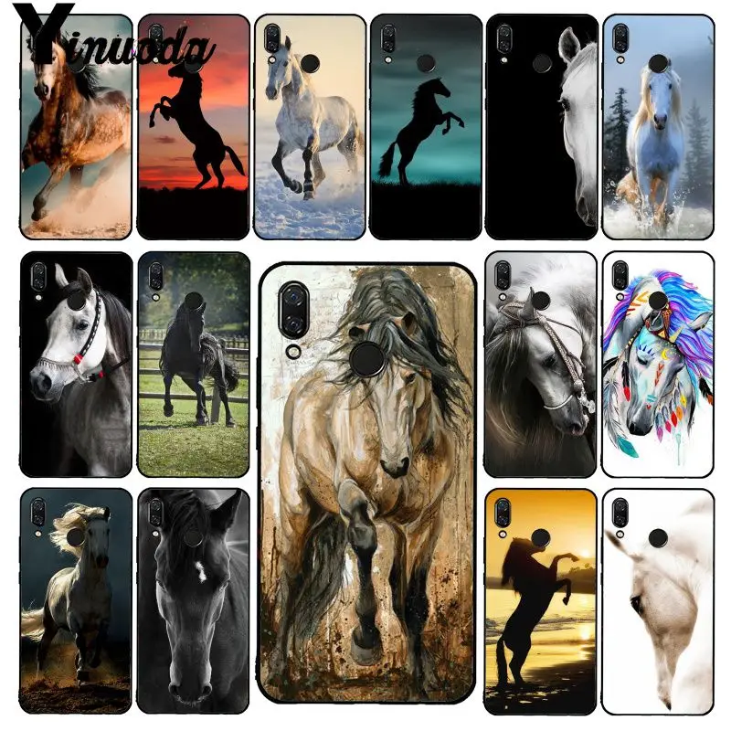 Чехол для телефона Yinuoda Running horse Xiaomi Redmi8 4X 6A S2 Go Redmi 5 5Plus Note8 Note5 7 Note8Pro | Мобильные