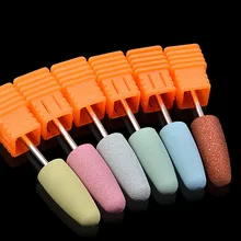 1 шт. сверло для ногтей фреза для ногтей резиновая силиконовая насадка для полировки шлифовальная насадка для ногтей электрическая маникюрная дрель