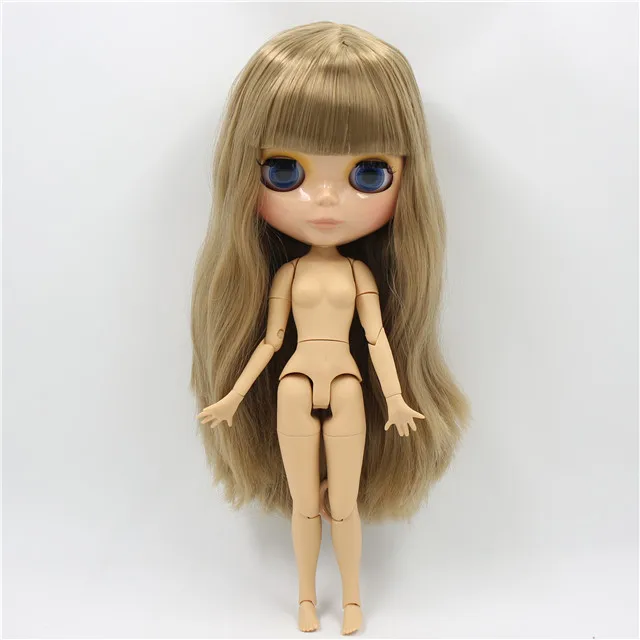 ICY DBS Blyth doll 1/6 bjd tan skin joint body shiny face 30cm toy girls gift 23