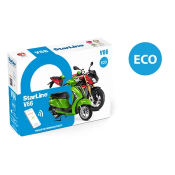 

StarLine MOTO V66 ECO Умный мотоиммобилайзер