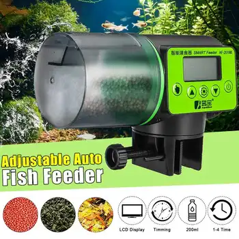 

Digital Automatic Electrical Plastic Fish Timer Feeder Home Aquarium Food Feeding Portable Fish Feeder Tools