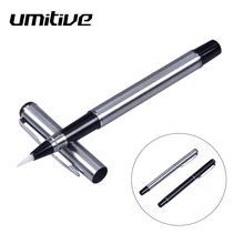 Umitive 1 шт. авторучка кисть для каллиграфии металлическая многоразовая чернильная ручка для живопись, каллиграфия канцелярские принадлежности для студентов